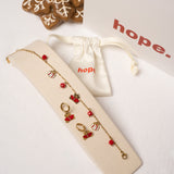 The Red Gift Story Bracelet