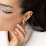 Emerald Glow Earrings