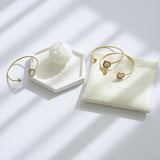 Flower Cuff Bracelet