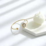 Flower Cuff Bracelet