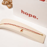Red Magic of Christmas Bracelet
