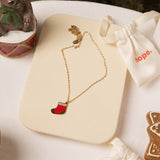 Christmas Stocking Necklace