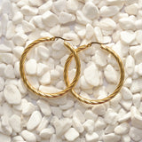 Simple Style Hoop Earrings