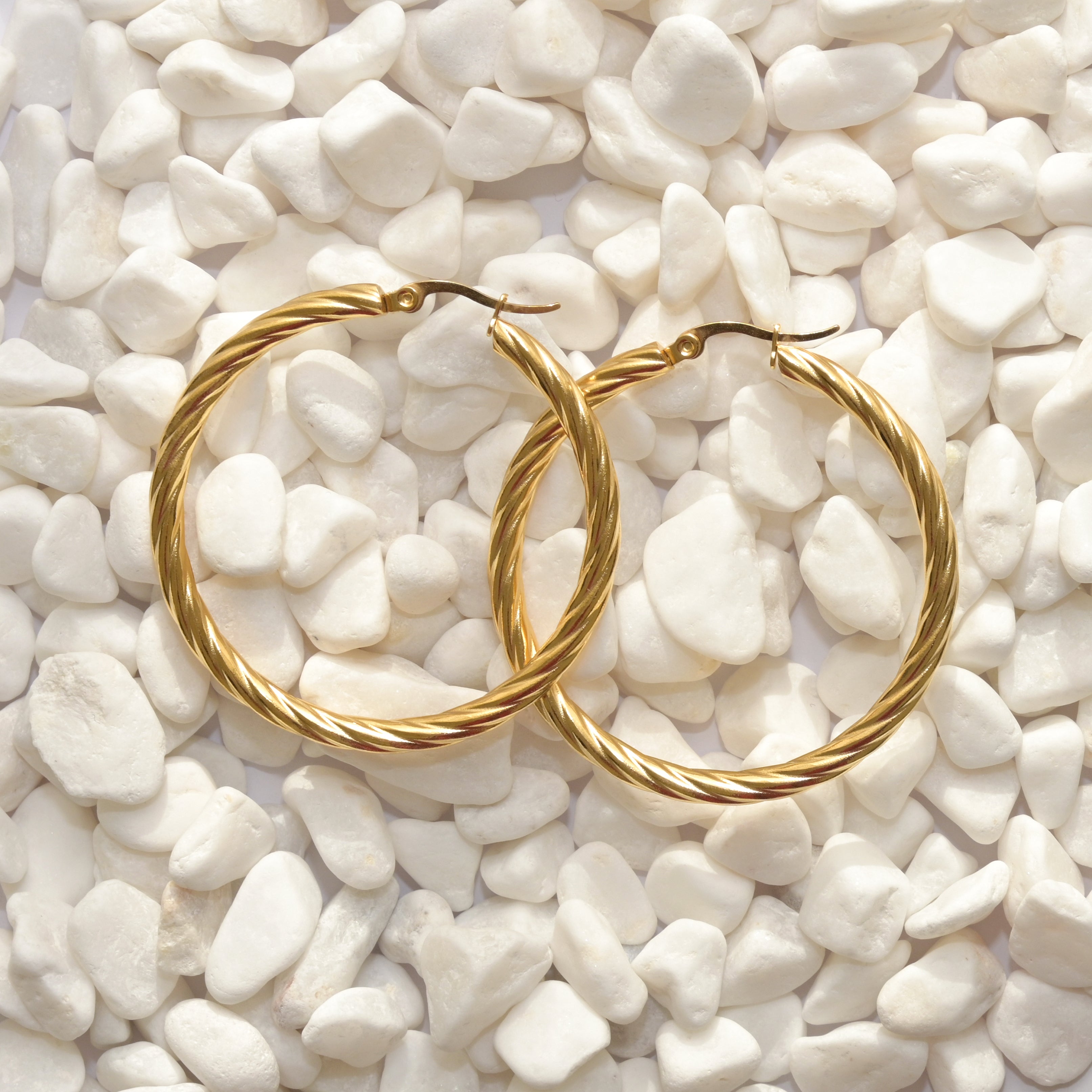 Simple Style Hoop Earrings